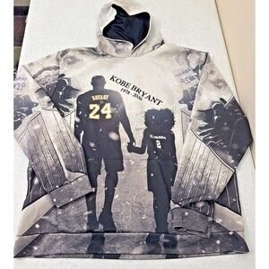 Kobe Bryant Mamba RIP 1978-2020 Sweatshirt Hoodie Graphics By Maister FX 2XL